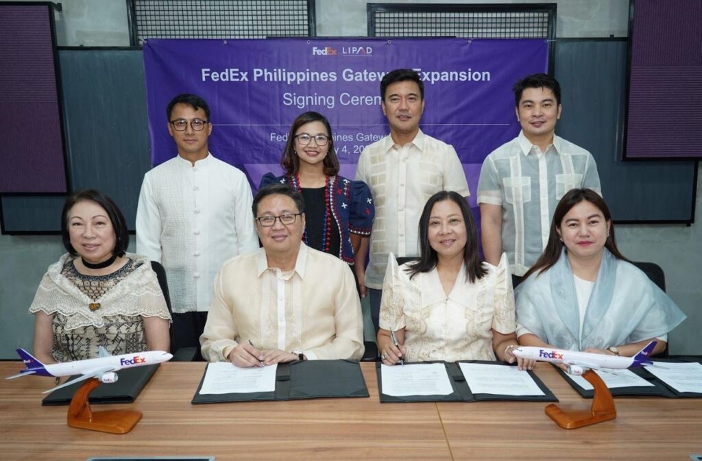 FedEx Philippines signed agreement With LIPAD